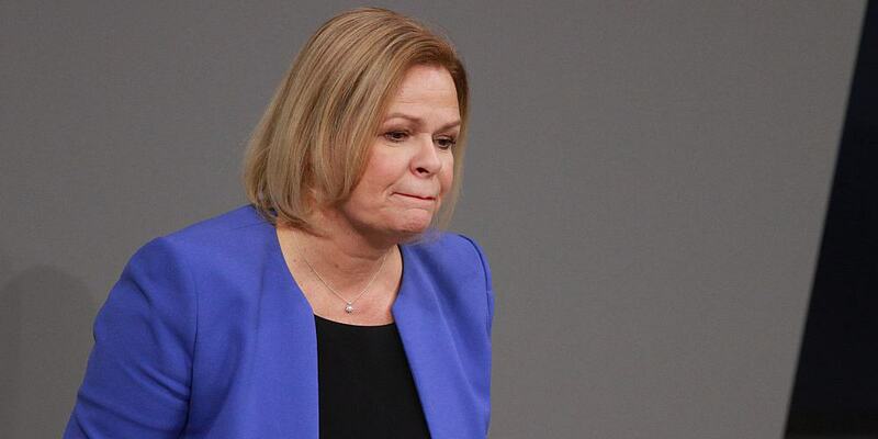 Nancy Faeser (Archiv) - Foto: über dts Nachrichtenagentur