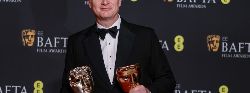 Regisseur Christopher Nolan durfte sich über zwei Baftas für «Oppenheimer» freuen. - Foto: Vianney Le Caer/Invision/AP
