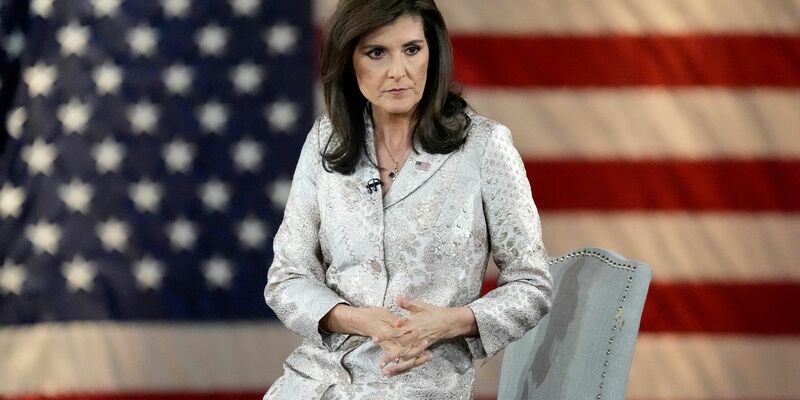 Die republikanische Bewerberin für die Präsidentschaftskandidatur, Nikki Haley. - Foto: Chris Carlson/AP