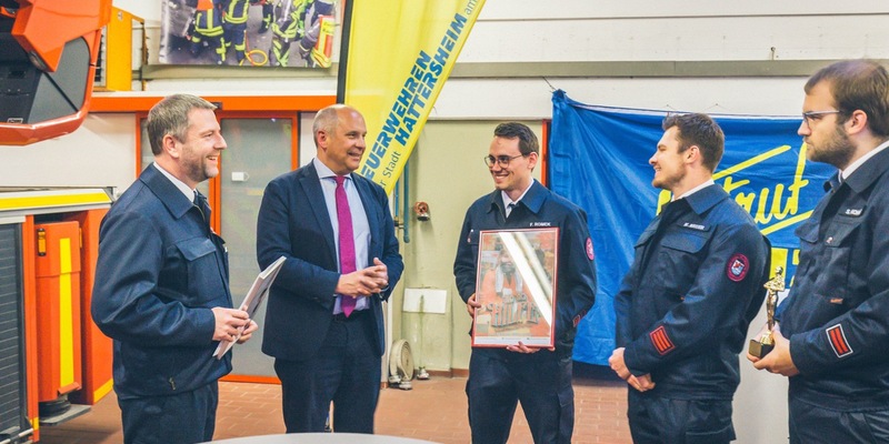 Feuerwehr MTK: Zwei Freiwillige Feuerwehren aus dem Main-Taunus-Kreis werden für innovative Projekte ausgezeichnet - Foto: presseportal.de
