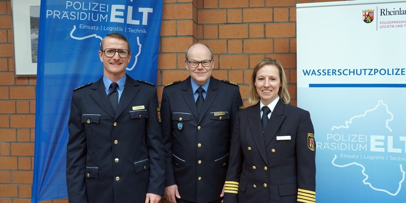 PP-ELT: Führungswechsel in der rheinland-pfälzischen Wasserschutzpolizei: Polizeidirektorin Katja Weickert übernimmt Abteilungsleitung - Foto: presseportal.de