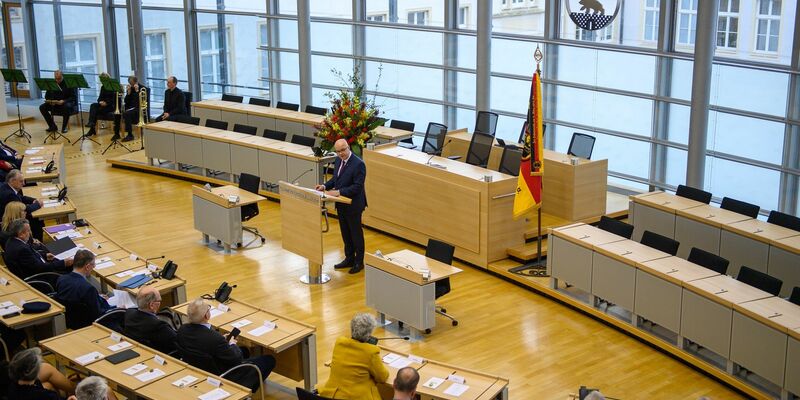 Fritz Felgentreu: Schwarz-Rot-Gold steht für die wehrhafte Demokratie. - Foto: Klaus-Dietmar Gabbert/dpa