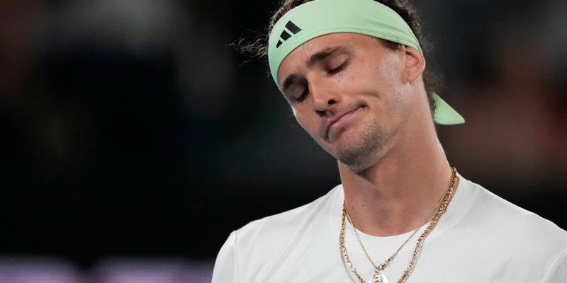 Schied in Mexiko aus: Alexander Zverev. - Foto: Louise Delmotte/AP/dpa