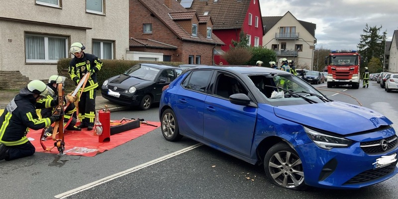 FW-BO: Verkehrsunfall in der Gartenstraße am Sonntagmorgen - Foto: presseportal.de