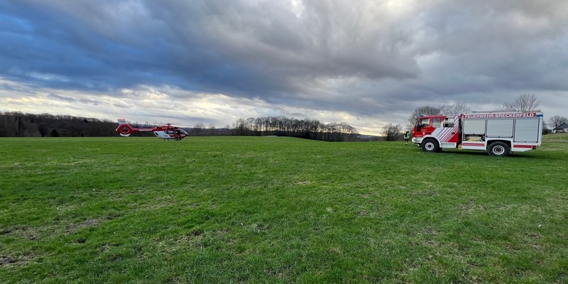 FW-EN: Person im Wald gestürzt - Foto: presseportal.de