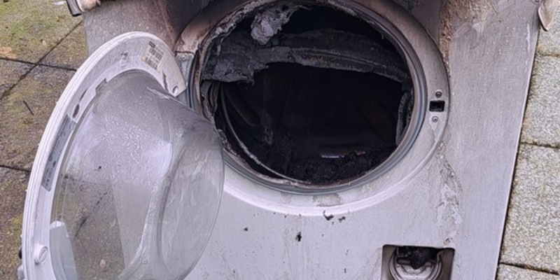 FW-MH: Kellerbrand - brennende Waschmaschine sorgte für Feuerwehreinsatz - Foto: presseportal.de