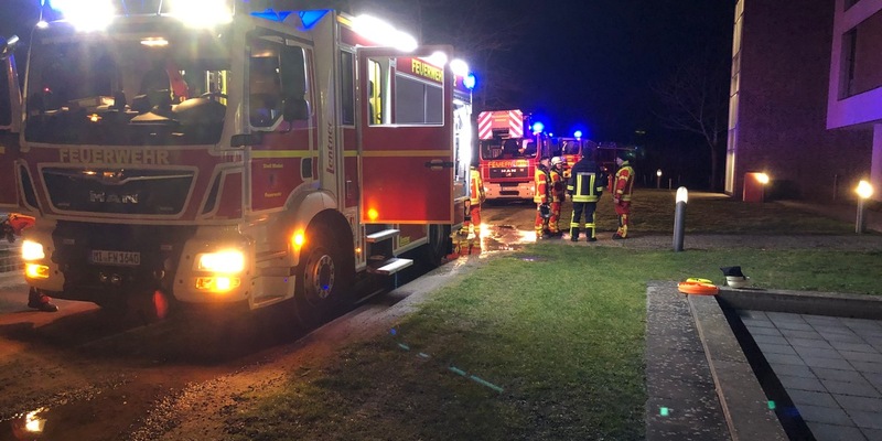 FW Minden: Brand im WC-Bereich Klinikum Minden - Foto: presseportal.de