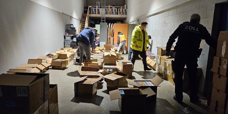 HZA-DO: Dortmunder Zoll stellt über 21.000 Einweg-E-Zigaretten und über 2.200 Dosen Snus sicher / Steuerschaden liegt bei über 71.000 Euro - Foto: presseportal.de