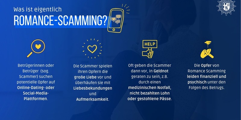 POL-PPTR: Romance-Scamming: Hinter vermeintlicher Liebe lauert Betrug - Foto: presseportal.de