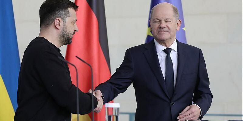 Wolodymyr Selenskyj und Olaf Scholz (Archiv) - Foto: über dts Nachrichtenagentur