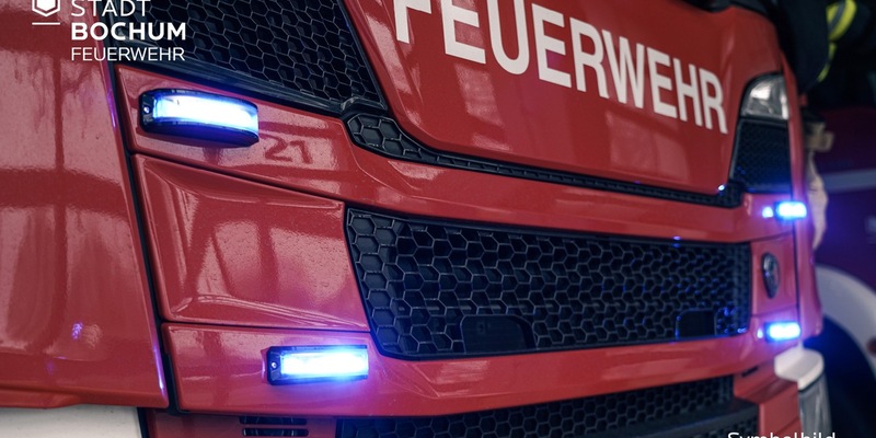 FW-BO: Brennende Werkstatt in Bochum-Grumme - Foto: presseportal.de