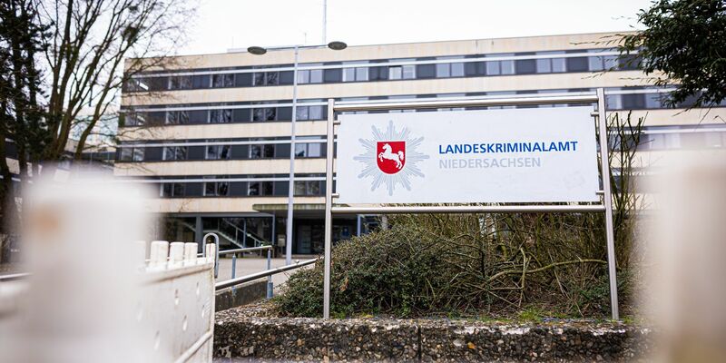 Das Landeskriminalamt Niedersachsen in Hannover. - Foto: Moritz Frankenberg/dpa