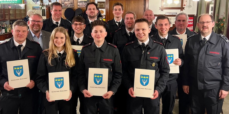 FW Rheurdt: Jahreshauptversammlung in Schaephuysen: Feuerwehr ist wie ein Airbag - Foto: presseportal.de
