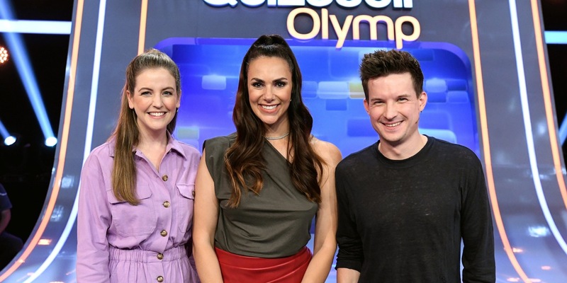 TV-Ehepaar gegen den Quizduell-Olymp: Jennifer Sieglar und Tim Schreder bei Esther Sedlaczek / Quizduell-Olymp am Freitag, 1. März, 18:50 Uhr im Ersten - Foto: presseportal.de