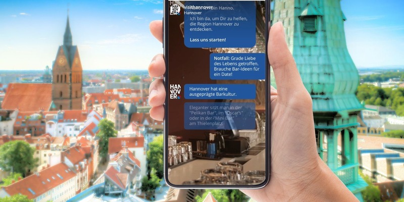 Frag Hanno R.! Neuer Chatbot der Hannover Marketing & Tourismus GmbH - Foto: presseportal.de