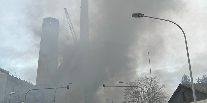 POL-SLS: Brandgeschehen Kraftwerk Ensdorf - Foto: presseportal.de