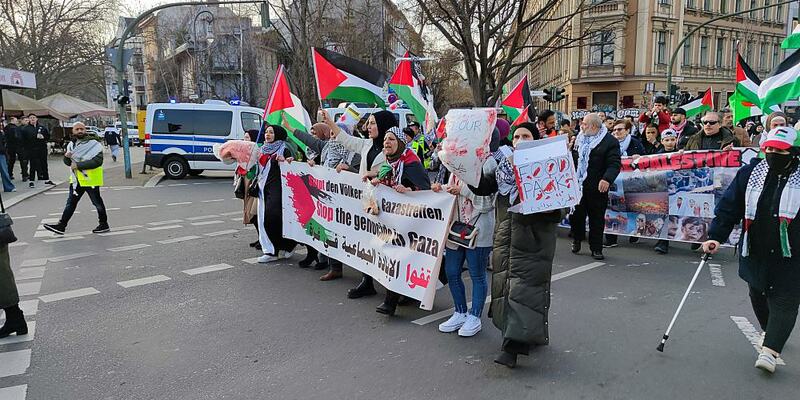 Pro-palästinensische Demo am 02.03.2024 - Foto: über dts Nachrichtenagentur