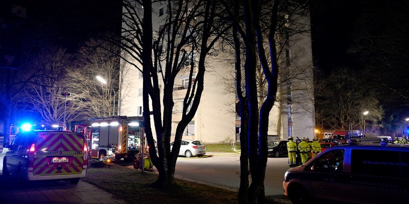 FW-M: Kellerbrand mit vier Verletzten (Forstenried) - Foto: presseportal.de