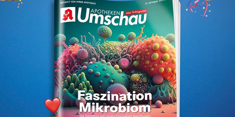 Apotheken Umschau: Faszination Mikrobiom ist Cover des Jahres 2023 - Foto: presseportal.de