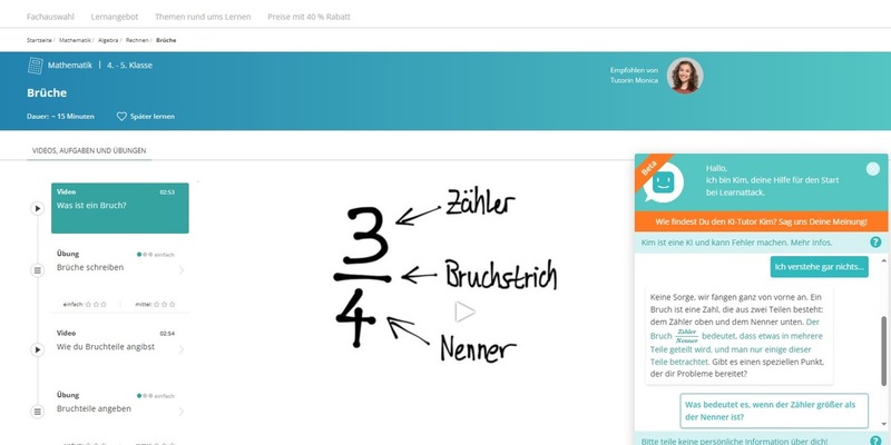 Jederzeit individuelles Lerncoaching - KI-Tutor Kim hilft per Chat beim Lernen - Foto: presseportal.de