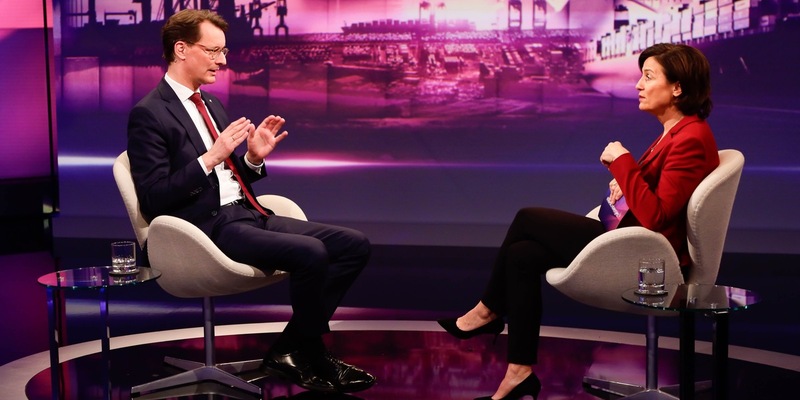 Bei „maischberger“: Wüst hält sich Union-Kanzlerkandidatur offen - Foto: presseportal.de