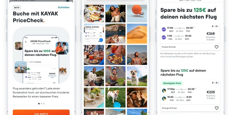 Pünktlich zum Frühjahrsurlaub: KAYAK launcht Reihe KI-gestützter Tools - Foto: presseportal.de