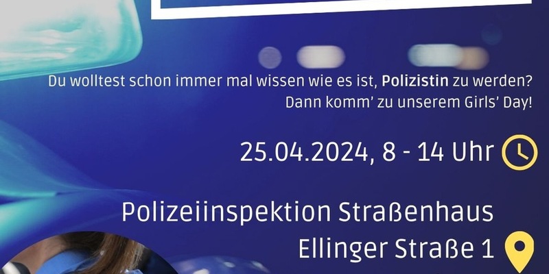 POL-PDNR: Girls' Day bei der Polizeiinspektion Straßenhaus - Foto: presseportal.de