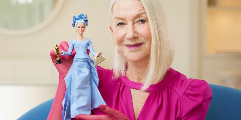 Auch der britischen Schauspielerin Helen Mirren wurde eine Barbie-Puppe gewidmet. - Foto: Ryan Schude/Mattel Inc/PA Media/dpa