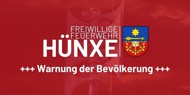 FW Hünxe: Bundesweiter Warntag am 12. September - Foto: presseportal.de