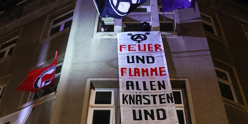 In Sachsen hat die linksextremistische Gruppe um Lina E. zuletzt für großes Aufsehen gesorgt. - Foto: Jan Woitas/dpa