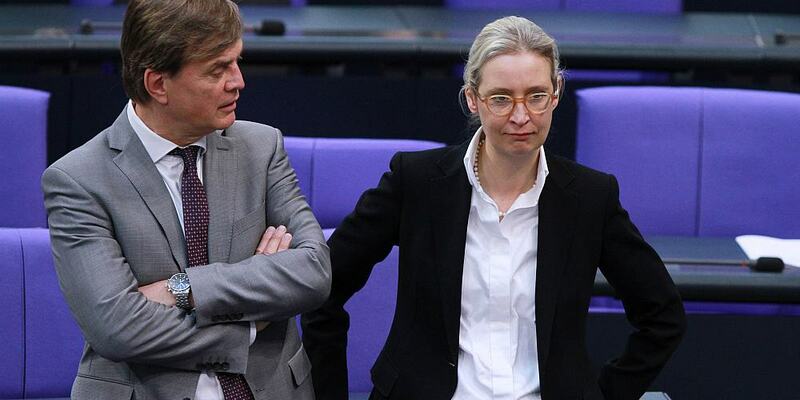 Bernd Baumann und Alice Weidel (Archiv) - Foto: über dts Nachrichtenagentur