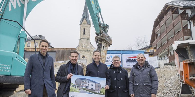 Spatenstich in Rußbach - Foto: Neumayr über pressetext.de