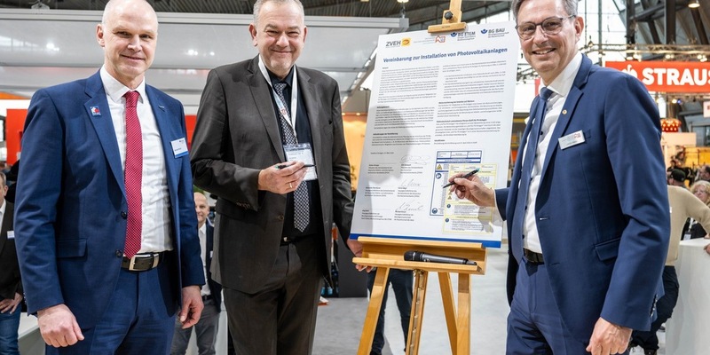 Gemeinsame Presseerklärung: Vereinbarung zur sicheren Installation von Photovoltaikanlagen - Foto: presseportal.de