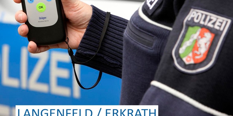 POL-ME: Alkohol am Steuer: Polizei stellt Führerscheine sicher - Langenfeld / Erkrath - 2403038 - Foto: presseportal.de