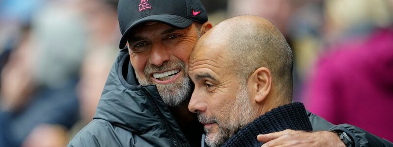 Klopp und Pep Guardiola dürften so schnell kein Duell mehr haben. - Foto: Jon Super/AP/dpa