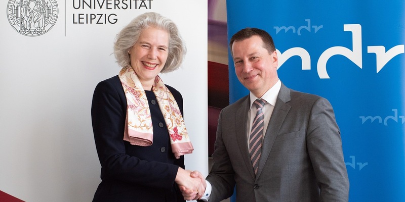 Gemeinsam für Wissenschaft und Bildung: MDR baut Zusammenarbeit mit Hochschulen in Mitteldeutschland weiter aus und schließt Kooperationsvertrag mit Universität Leipzig - Foto: presseportal.de