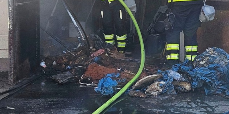 FW-M: Brand in Garage (Harthof) - Foto: presseportal.de