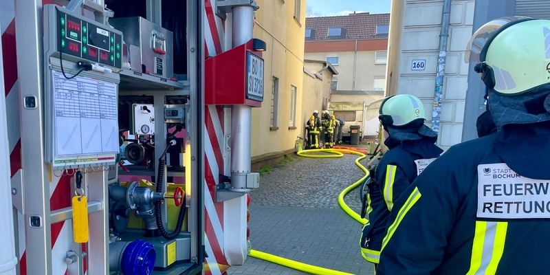 FW-BO: Brand in Bochum Langendreer - Foto: presseportal.de