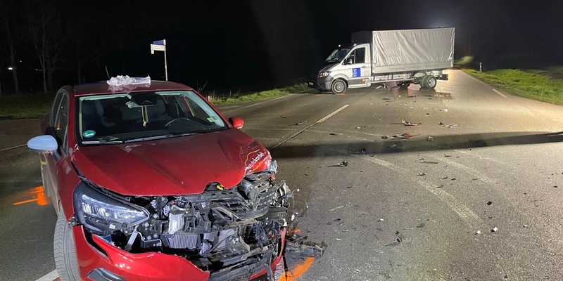 POL-PDTR: Verkehrsunfall mit einem Schwer- und einem Leichtverletzten - Foto: presseportal.de