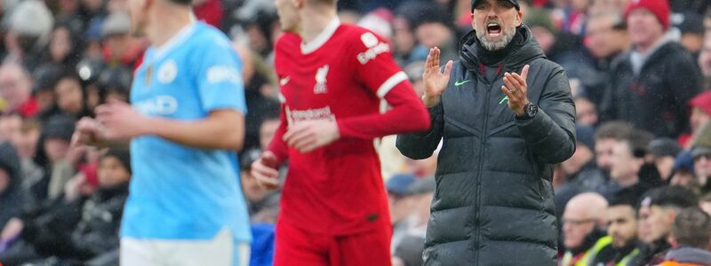 Coach Jürgen Klopp und der FC Liverpool trennten sich von Manchester City 1:1. - Foto: Jon Super/AP/dpa
