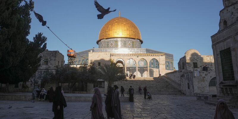 Rund um die heiligen Stätten in der Altstadt von Jerusalem wird mit erhöhten Spannungen im Ramadan gerechnet. - Foto: Mahmoud Illean/AP/dpa