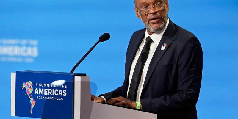 Ariel Henry hatte am 20. Juli 2021 als Interims-Premierminister die Regierungsgeschäfte in Haiti übernommen. - Foto: Marcio Jose Sanchez/AP/dpa