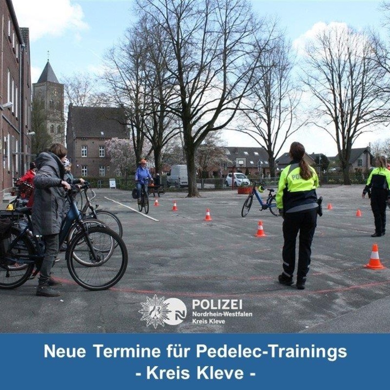 POL-KLE: Kreis Kleve - Zum Start der Radfahr-Saison: Pedelec-Training - Polizei bietet kostenlose Termine an - Foto: presseportal.de