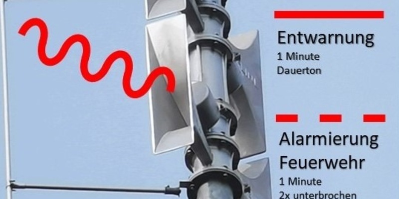 FW-WRN: Probealarm der Sirenen! Landesweiter Warntag in NRW - Foto: presseportal.de