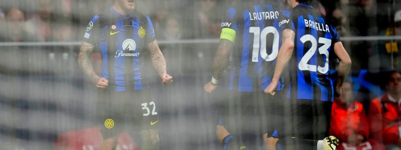 Federico Dimarco (l) erzielte die Führung für Inter Mailand. - Foto: Manu Fernandez/AP/dpa