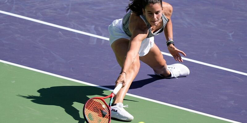 Sorgte in Indian Wells für eine große Überraschung: Emma Navarro. - Foto: Mark J. Terrill/AP/dpa