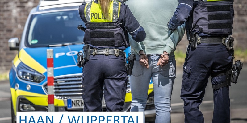 POL-ME: Nach Raub auf Sauna-Parkplatz: Schneller Ermittlungserfolg für die Polizei - Tatverdächtige in Untersuchungs-Haft - Haan / Wuppertal - 2403057 - Foto: presseportal.de