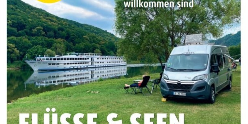 promobil Stellplatz-Atlas Extra 2024 / Deutschlands beliebteste Stellplätze an Flüssen und Seen - Foto: presseportal.de