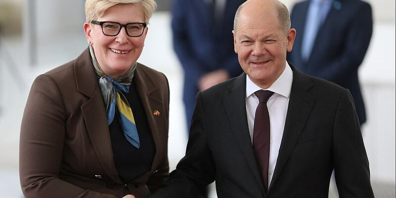 Ingrida Simonyte und Olaf Scholz am 14. März 2024 - Foto: über dts Nachrichtenagentur