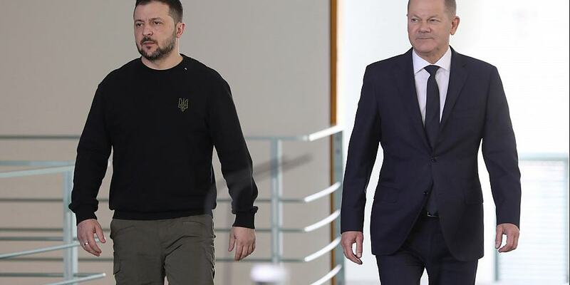 Wolodymyr Selenskyj und Olaf Scholz (Archiv) - Foto: über dts Nachrichtenagentur